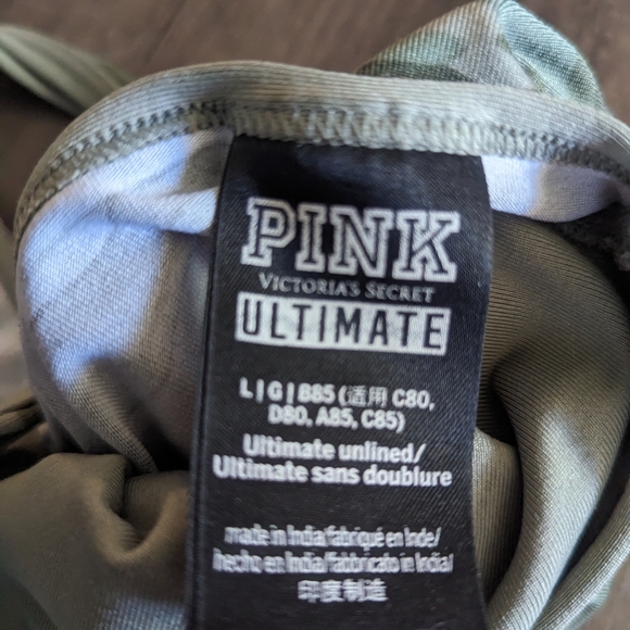 Victoria Secret PINK camo sports bra - Picture 2 of 2